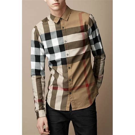 burberry chemise homme pas cher